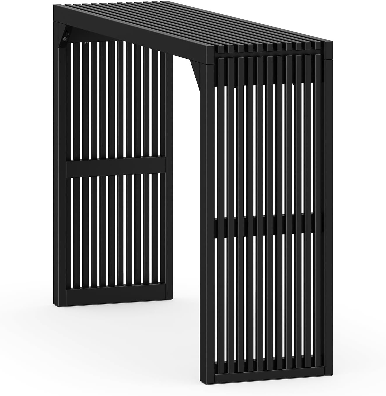 ROOMTEC 18" Dining Bench, Indoor Wood Bench for Entryway,Living Room,Kitchen and Bedroom (Nature, Small Bench)