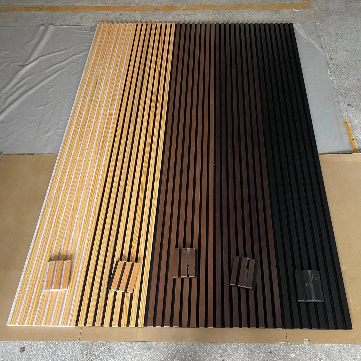 Hausvita Acoustic Soild Wood Wall Panels ( 2 Panels Per Box )