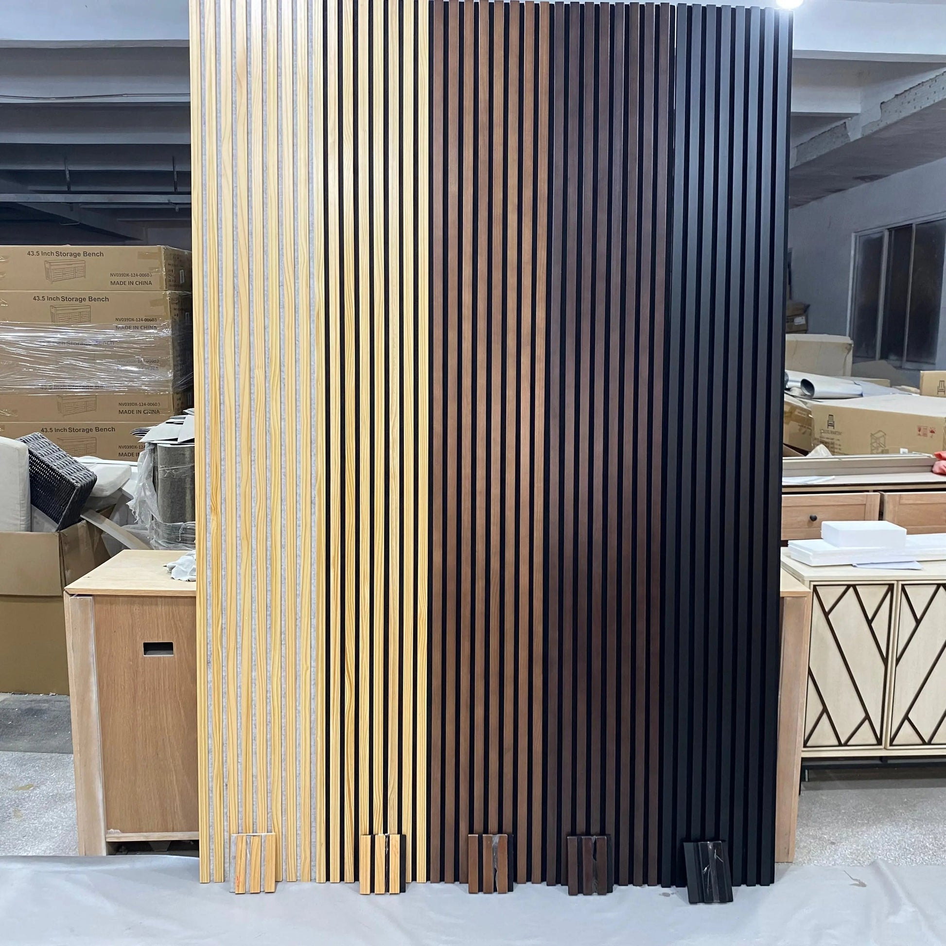 Hausvita Acoustic Soild Wood Wall Panels ( 2 Panels Per Box )