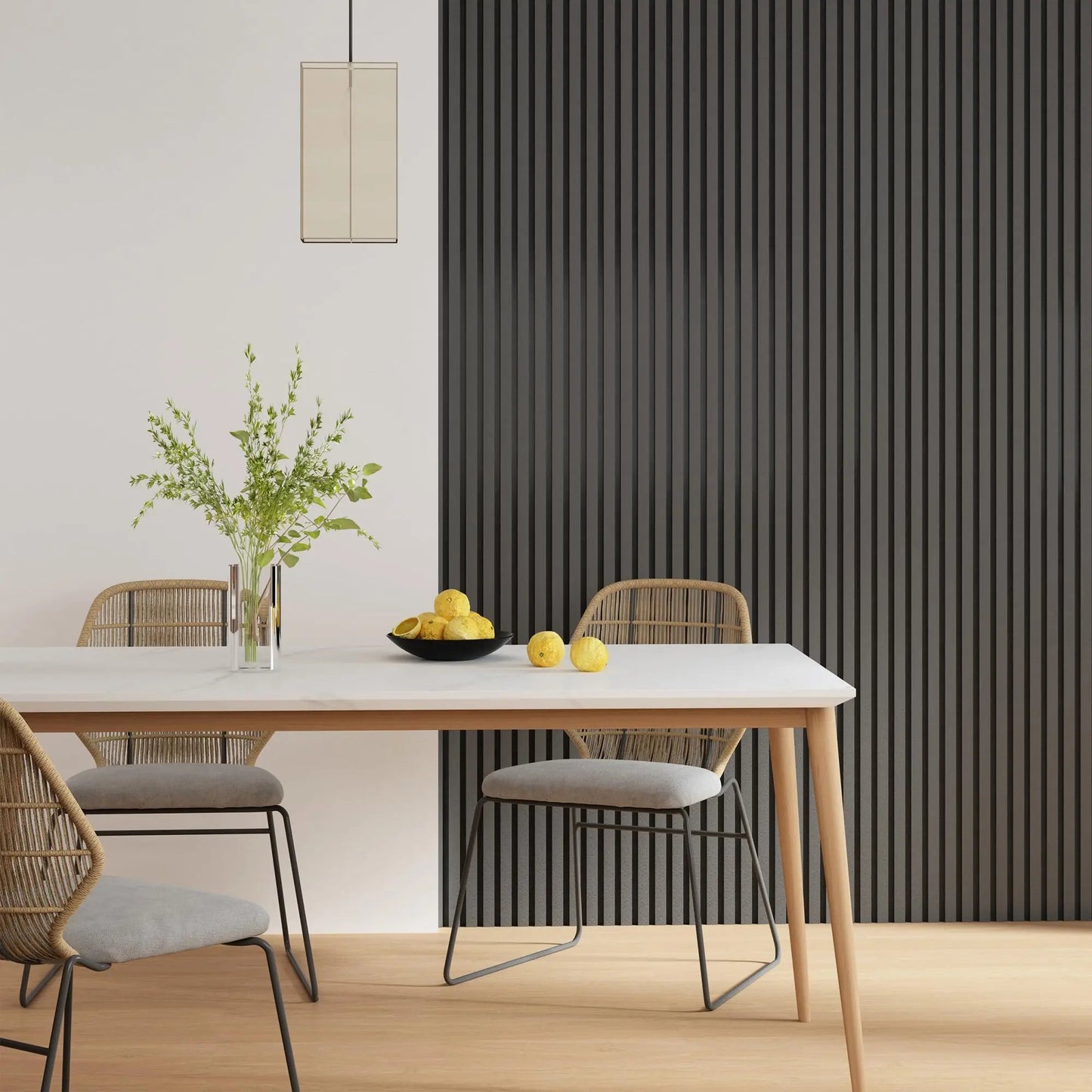 Hausvita Acoustic Soild Wood Wall Panels ( 2 Panels Per Box )