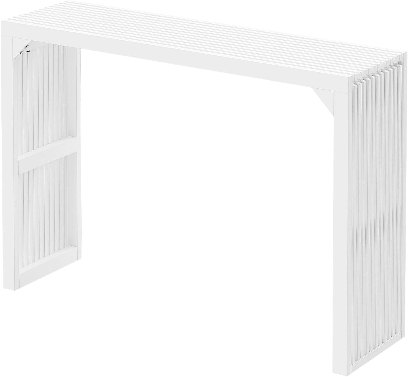 ROOMTEC 18" Dining Bench, Indoor Wood Bench for Entryway,Living Room,Kitchen and Bedroom (Nature, Small Bench)