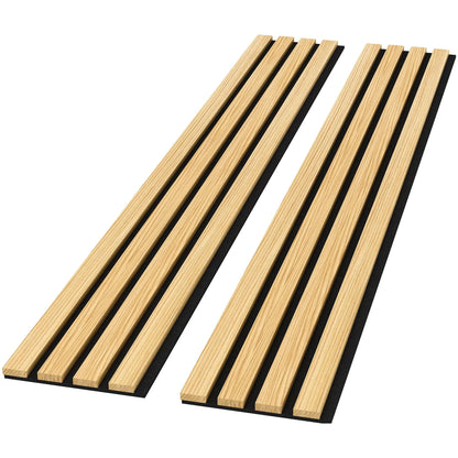 Acoustic Soild Wood Wall Panels (Broad Strip) 