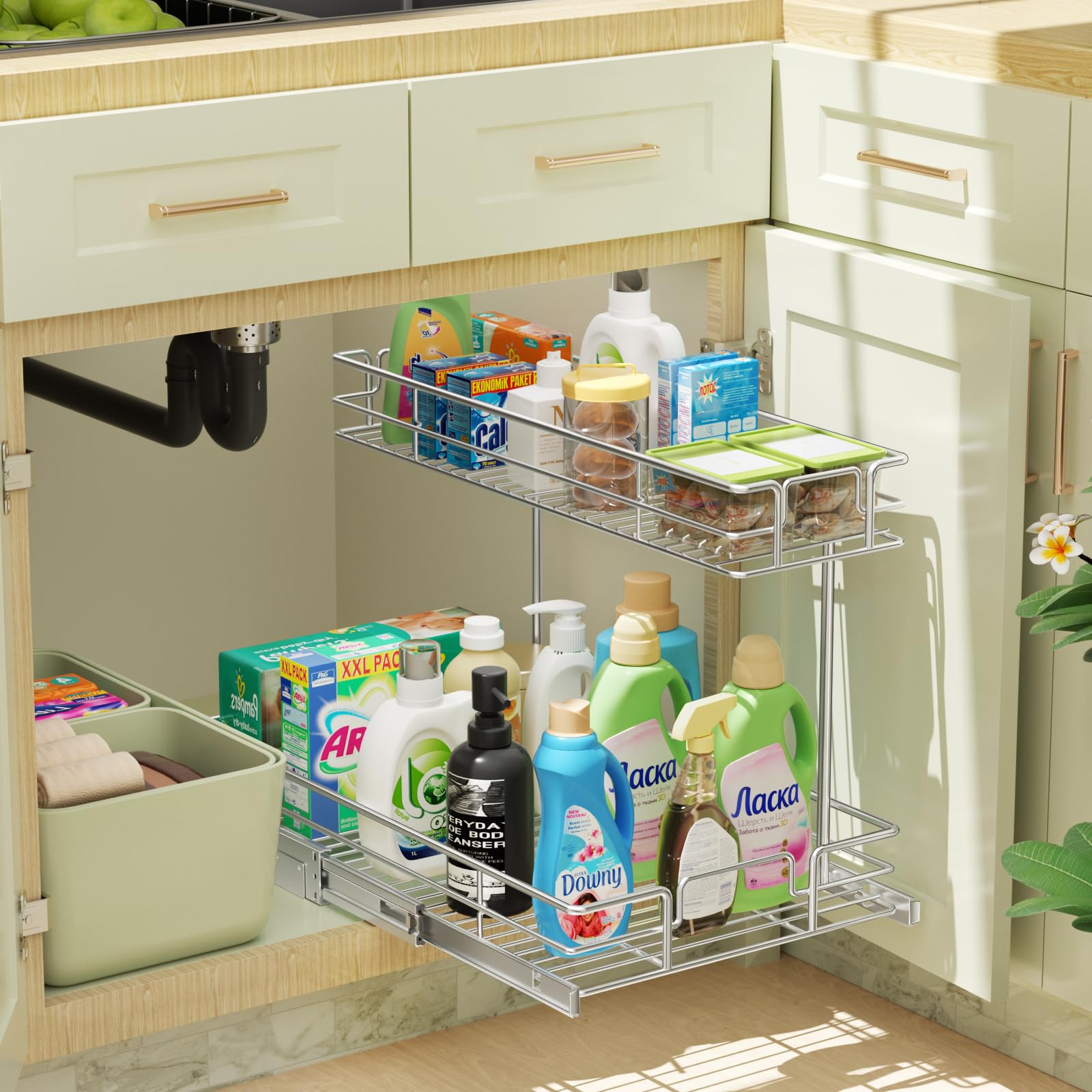 Pull Out Cabinet Organizer – Roomtec